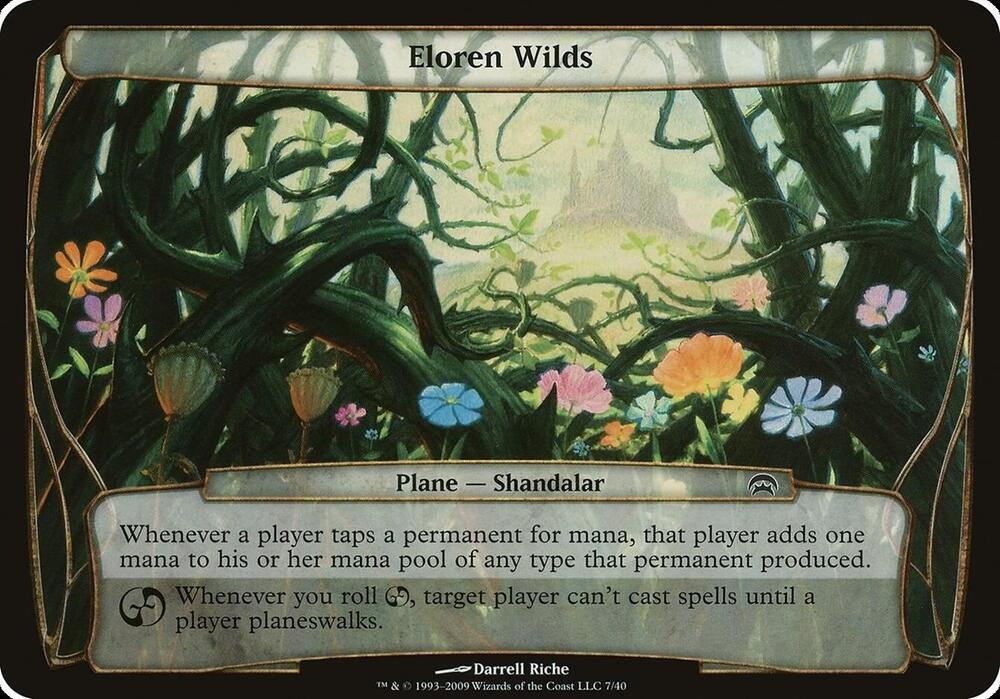 Eloren Wilds Planechase 7/40 (Oversize Cards)  | Good Games Modbury