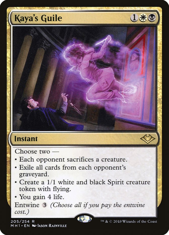 Kaya's Guile 205/254 (Modern Horizons)  - Foil | Good Games Modbury