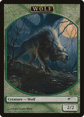 Human // Wolf Double-Sided Token [Friday Night Magic 2012] | Good Games Modbury