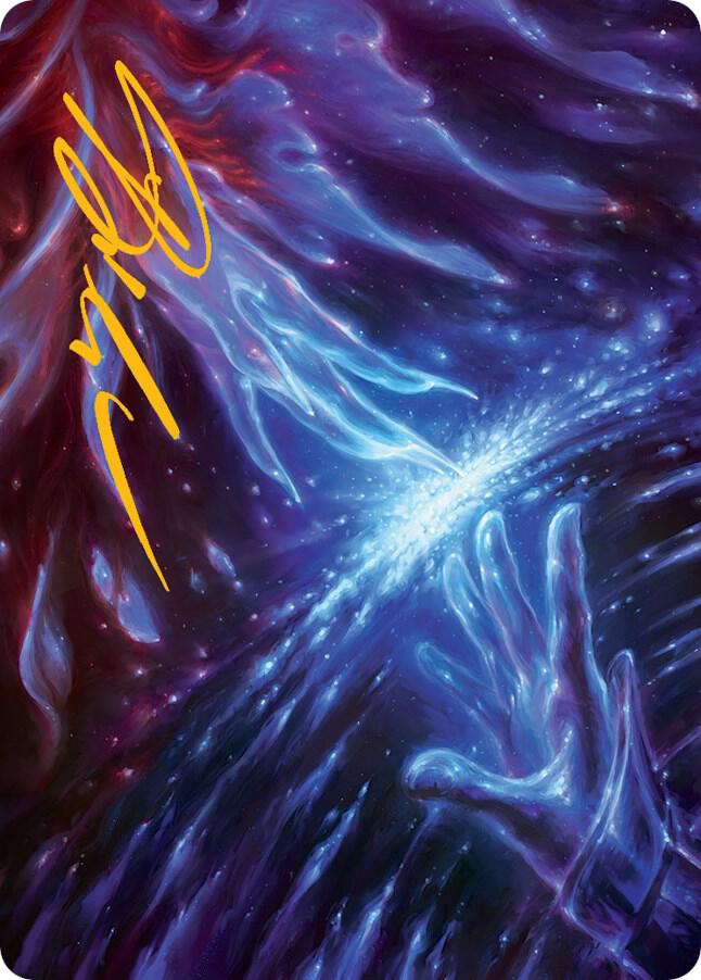 Transcendent Message Art Card Gold Stamped Signature 19 (Art Series: March of the Machine)  | Good Games Modbury