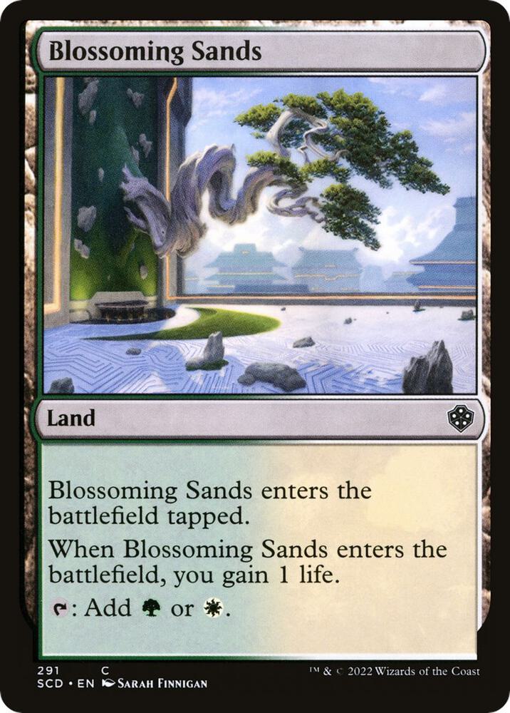 Blossoming Sands 291/352 (Starter Commander Decks)  | Good Games Modbury