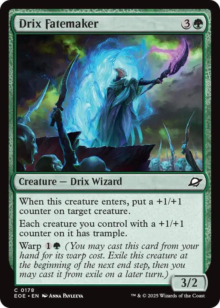 Drix Fatemaker 178 (Edge of Eternities)  - Foil | Good Games Modbury