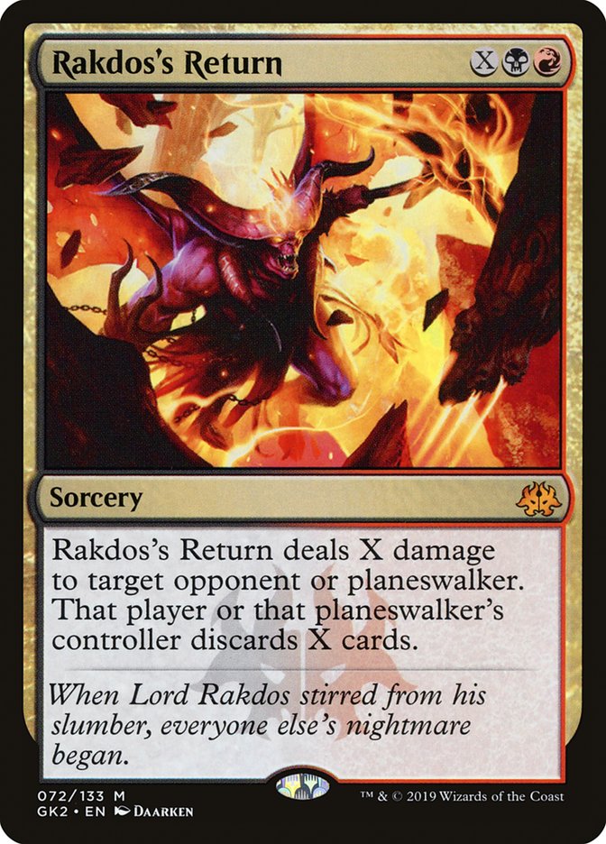 Rakdos's Return [Ravnica Allegiance Guild Kit] | Good Games Modbury