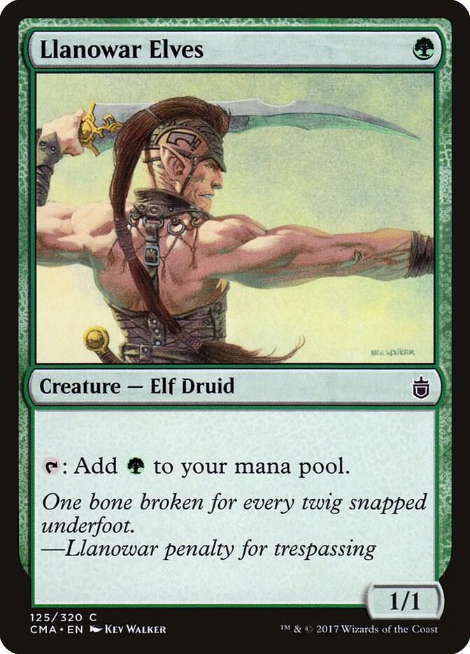 Llanowar Elves 125/320 (Commander Anthology)  | Good Games Modbury