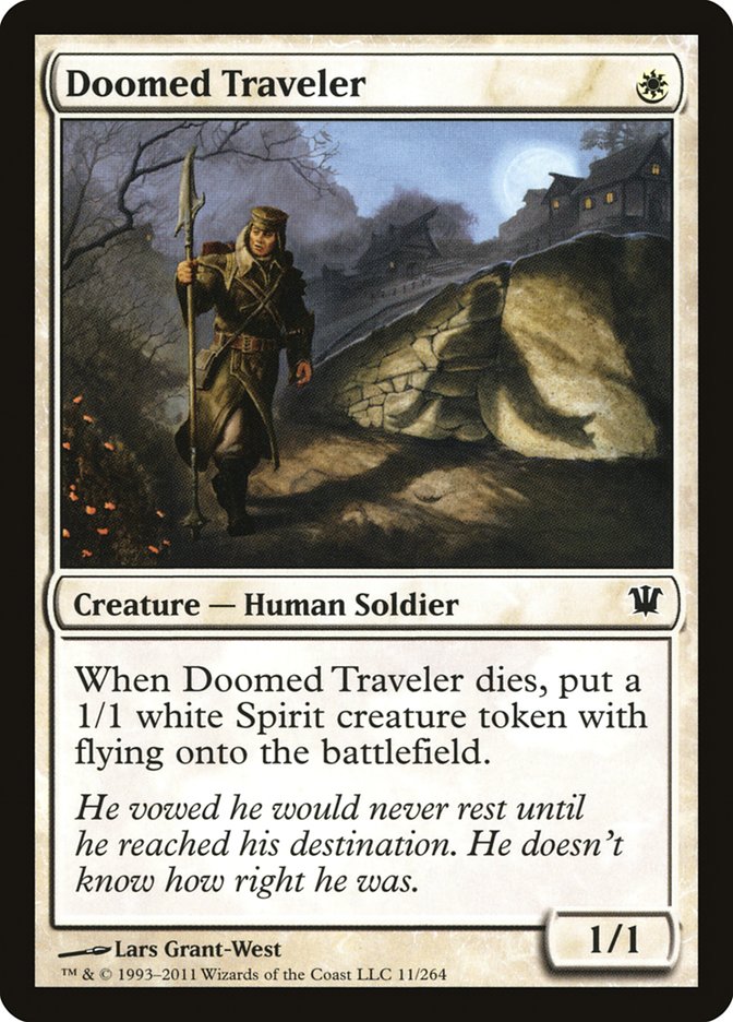 Doomed Traveler [Innistrad] | Good Games Modbury