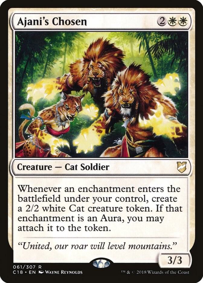 Ajani's Chosen 61/307 (Commander 2018)  | Good Games Modbury