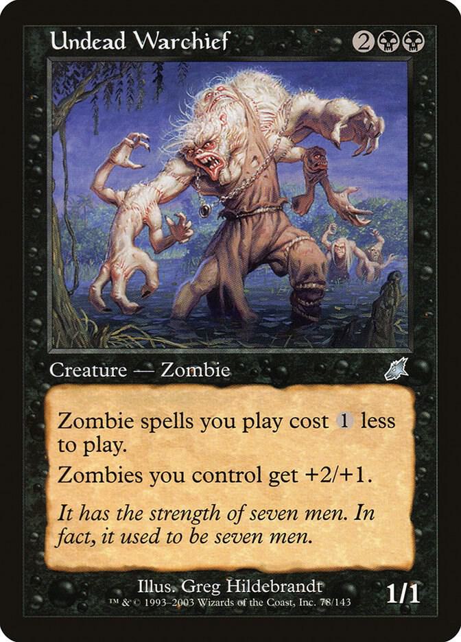 Undead Warchief 78/143 (Scourge)  - Foil | Good Games Modbury