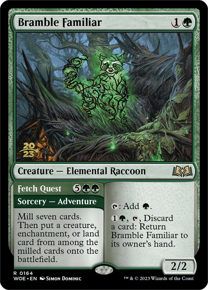 Bramble Familiar 164s/200 (Prerelease Cards)  - Foil | Good Games Modbury