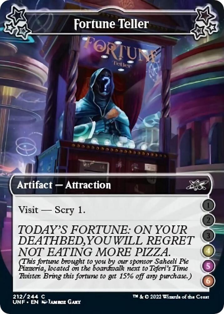 Fortune Teller 4 5 6 212f/244 (Unfinity)  - Foil | Good Games Modbury