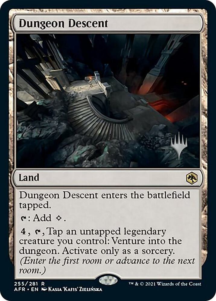 Dungeon Descent 255 (Promo Pack: Adventures in the Forgotten Realms)  - Foil | Good Games Modbury