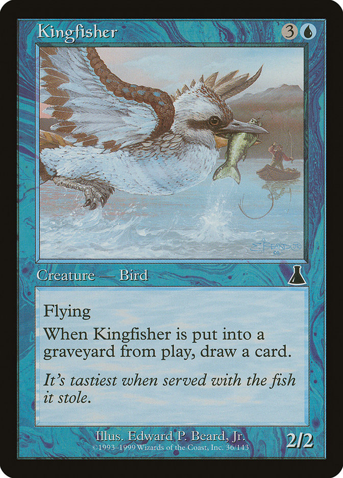 Kingfisher 36/143 (Urza's Destiny)  - Foil | Good Games Modbury