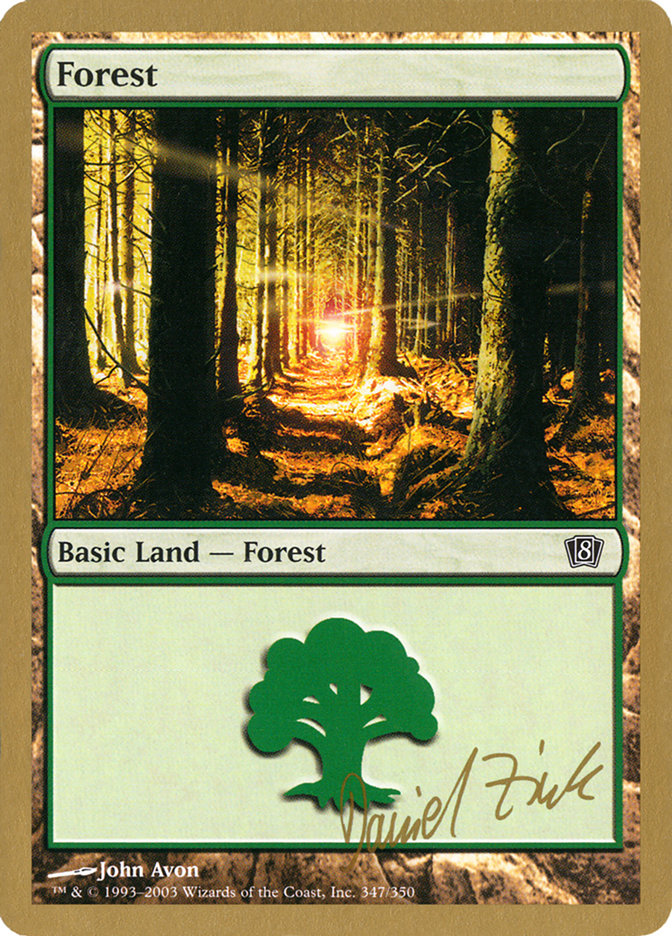 Forest (dz347) (Daniel Zink) [World Championship Decks 2003] | Good Games Modbury