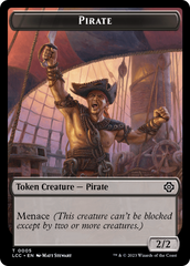City's Blessing // Pirate (0005) Double-Sided Token [The Lost Caverns of Ixalan Commander Tokens] | Good Games Modbury