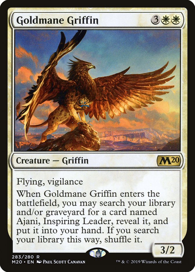 Goldmane Griffin [Core Set 2020] | Good Games Modbury