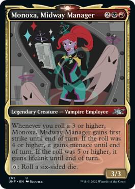 Monoxa Midway Manager Showcase 265/244 (Unfinity)  - Foil | Good Games Modbury