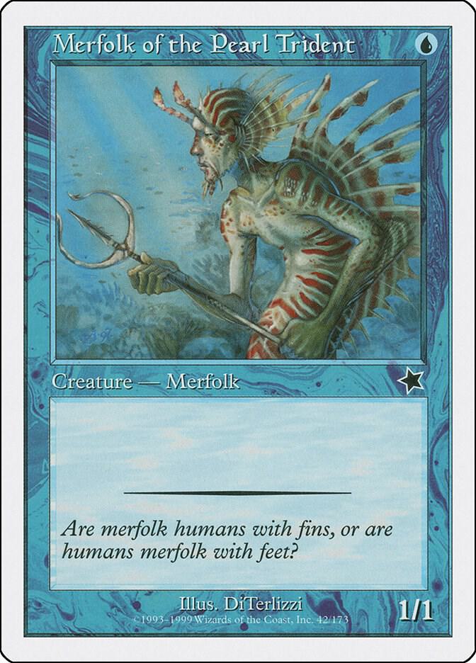 Merfolk of the Pearl Trident 42/173 (Starter 1999)  | Good Games Modbury
