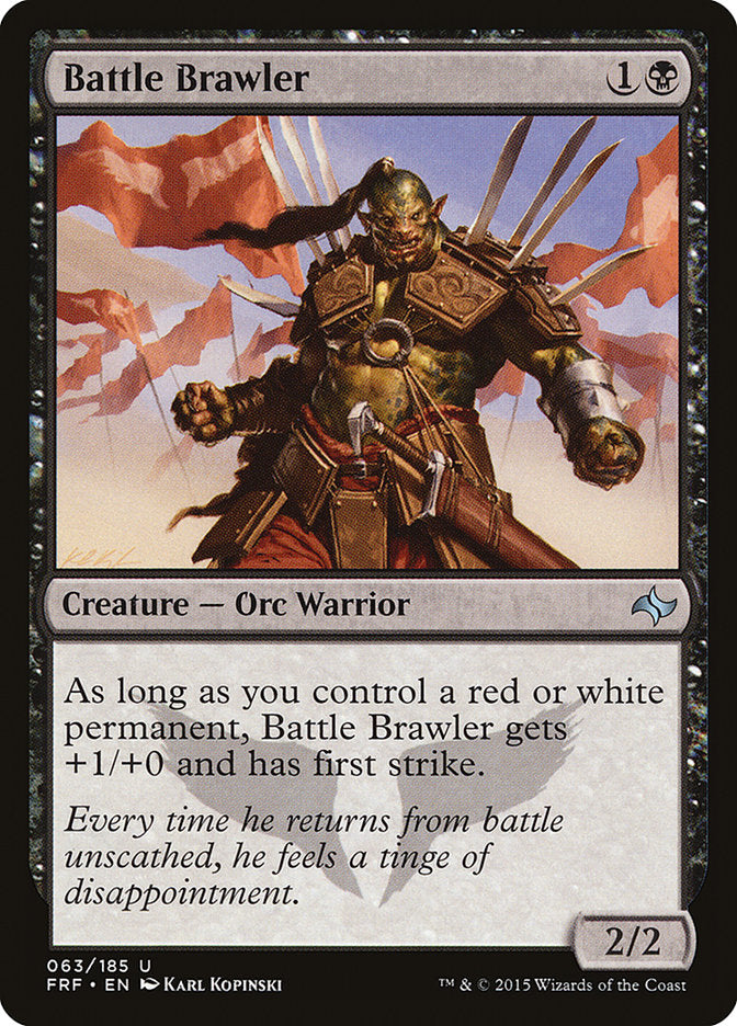 Battle Brawler 63/185 (Fate Reforged)  - Foil | Good Games Modbury