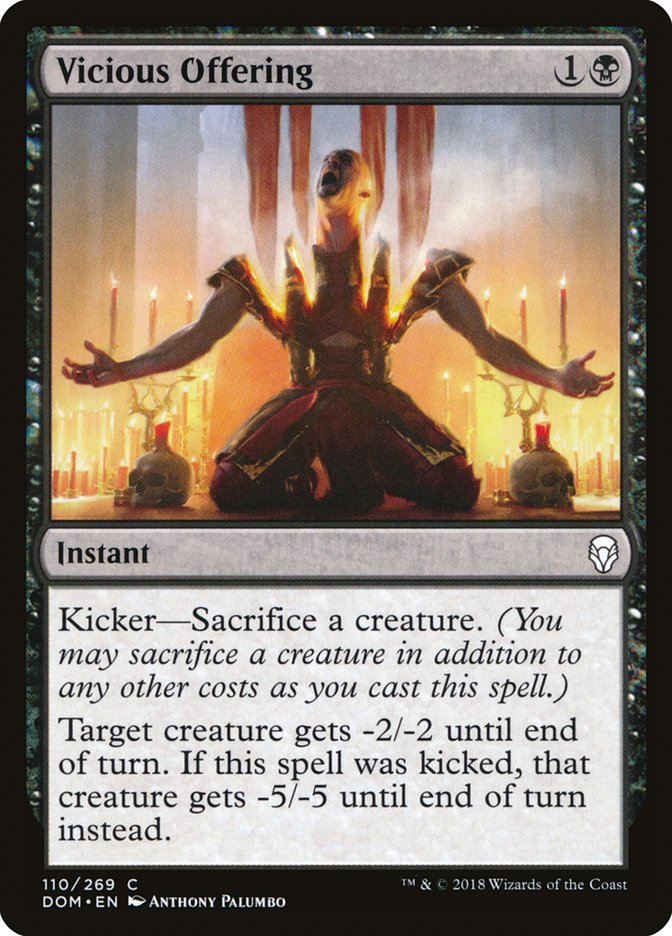 Vicious Offering [Dominaria] | Good Games Modbury