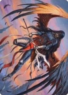 Liesa Forgotten Archangel Art Card 63 (Art Series: Innistrad: Midnight Hunt)  | Good Games Modbury