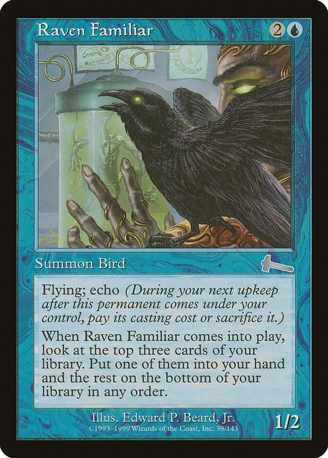 Raven Familiar 39/143 (Urza's Legacy)  | Good Games Modbury