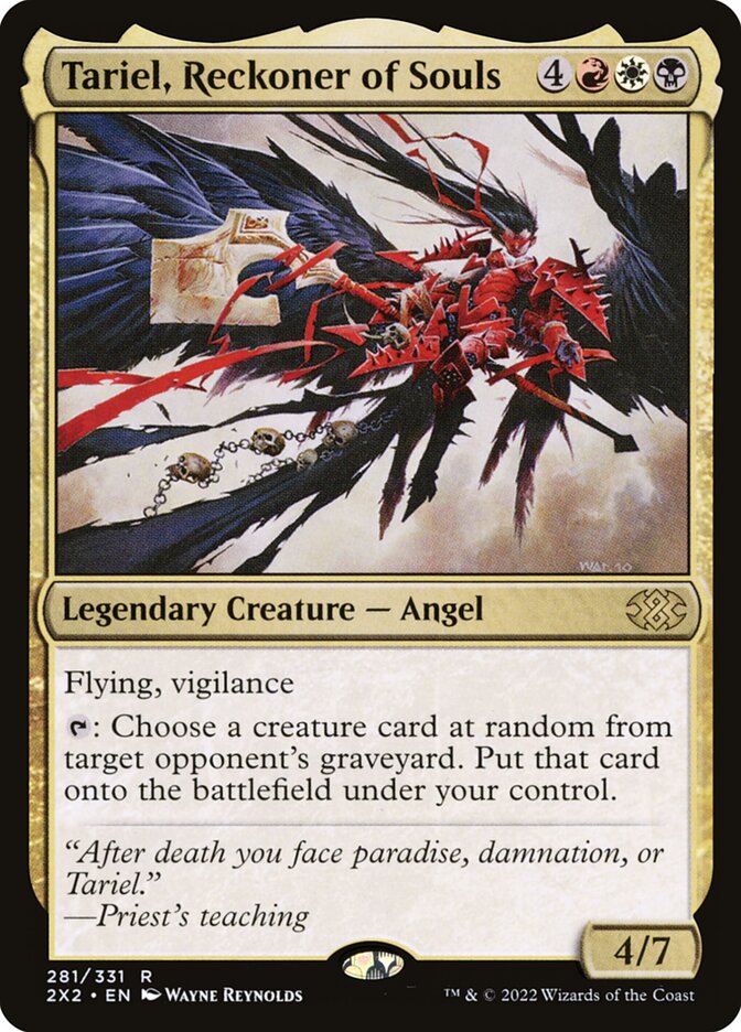 Tariel, Reckoner of Souls 281/331 (Double Masters 2022)  | Good Games Modbury