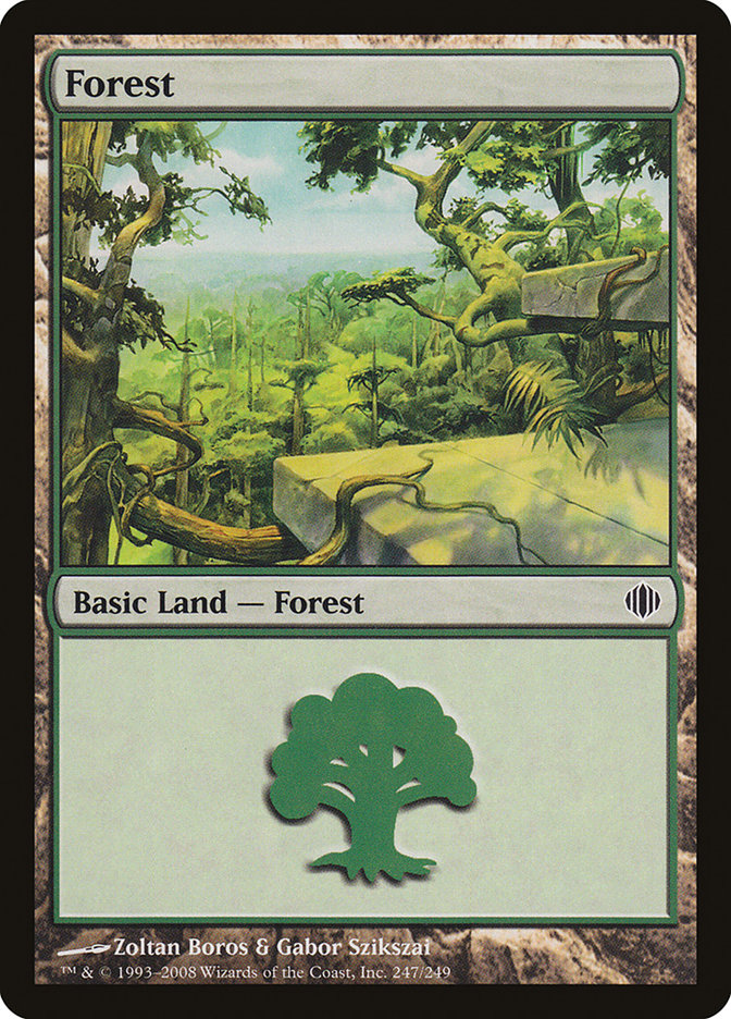 Forest (247) [Shards of Alara] | Good Games Modbury