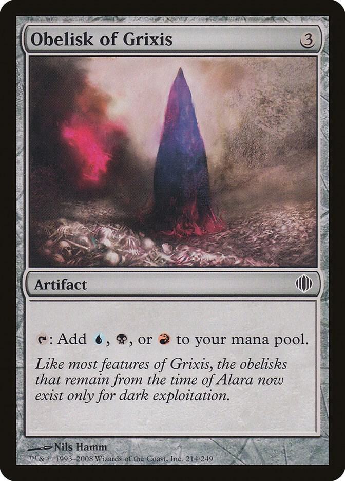 Obelisk of Grixis 214/249 (Shards of Alara)  - Foil | Good Games Modbury