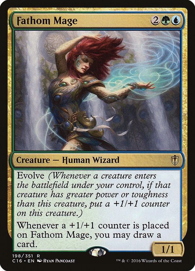 Fathom Mage 198/351 (Commander 2016)  | Good Games Modbury