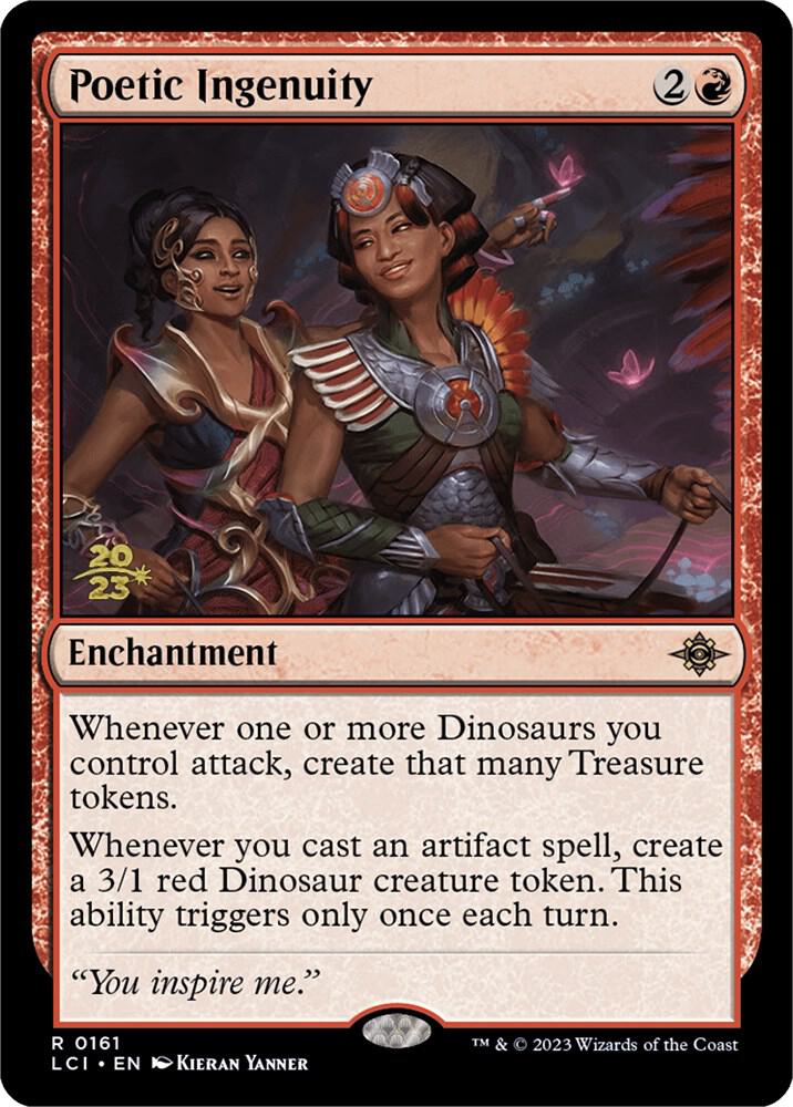 Poetic Ingenuity 161s/138 (Prerelease Cards)  - Foil | Good Games Modbury