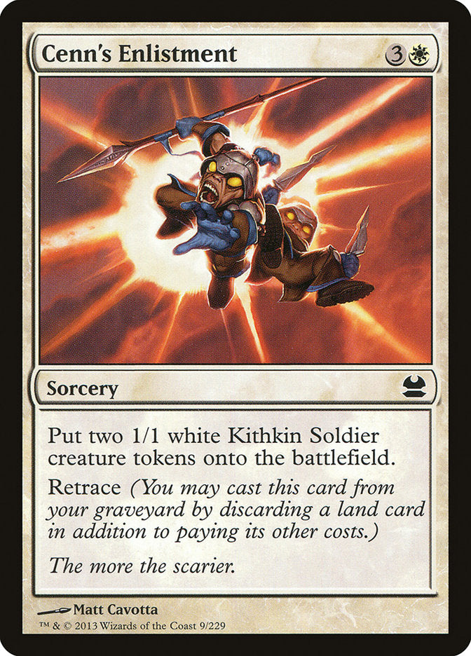 Cenn's Enlistment 9/229 (Modern Masters)  | Good Games Modbury