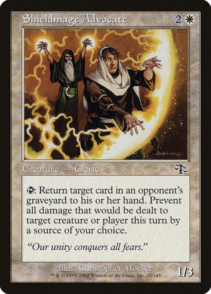 Shieldmage Advocate 22 (Judgment)  - Foil | Good Games Modbury