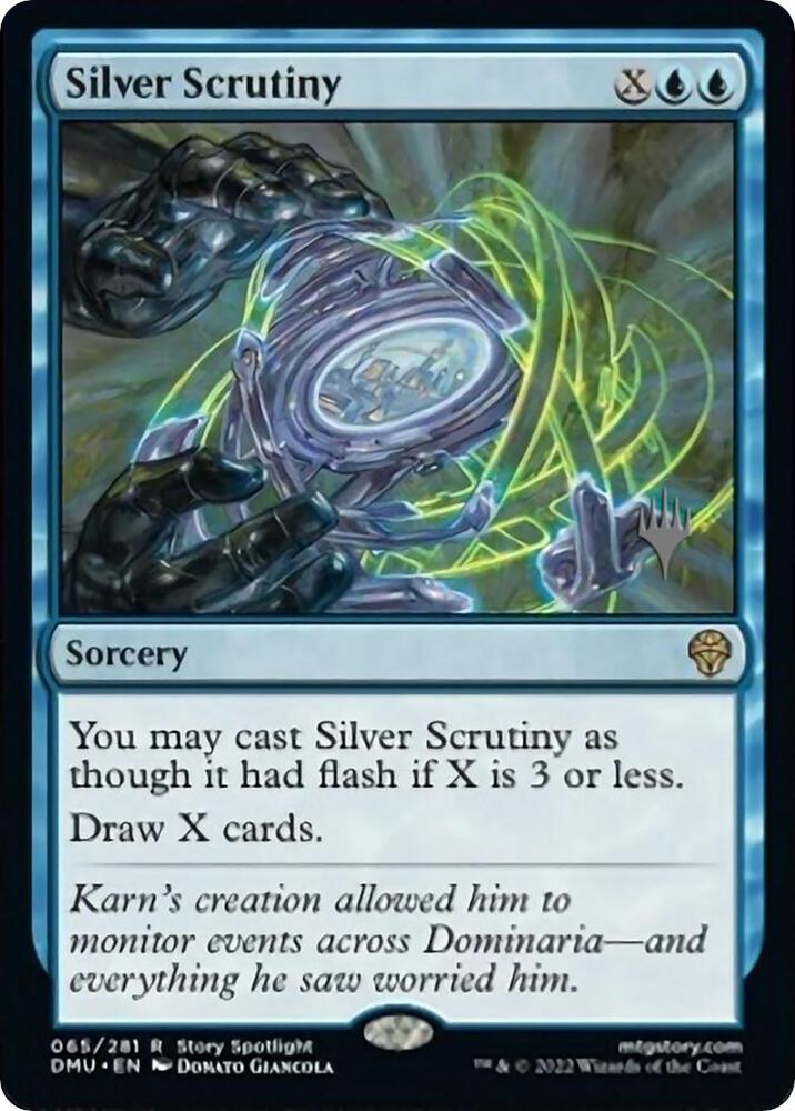 Silver Scrutiny 65p/161 (Promo Pack: Dominaria United)  | Good Games Modbury