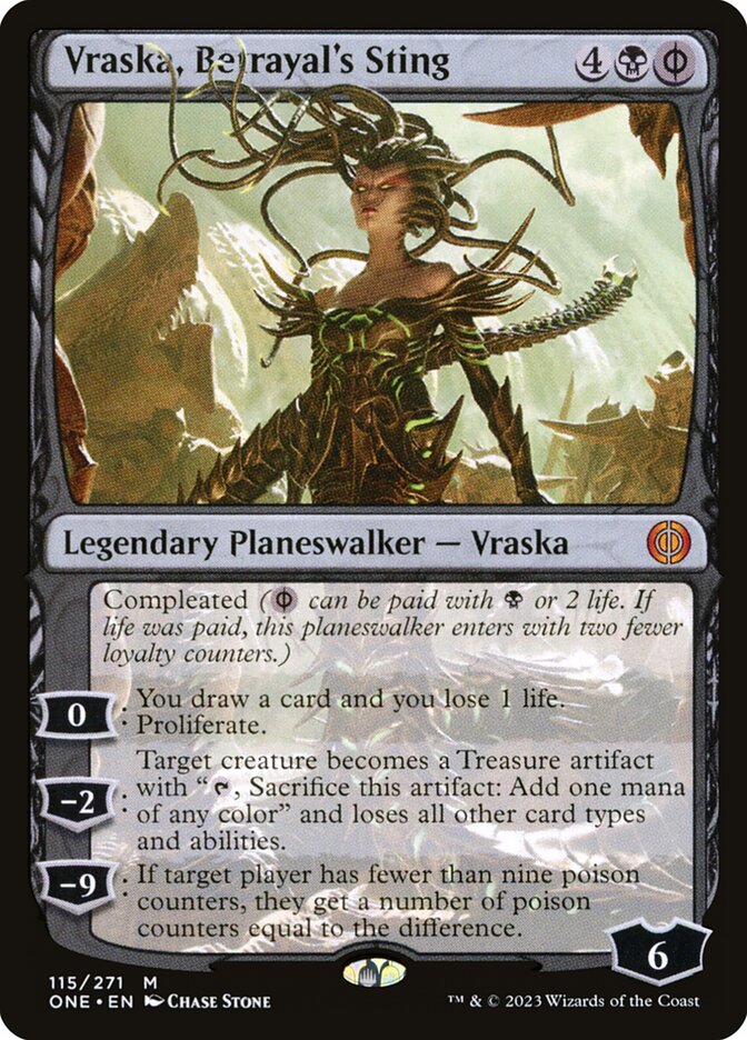 Vraska, Betrayal's Sting 115 (Phyrexia: All Will Be One)  | Good Games Modbury