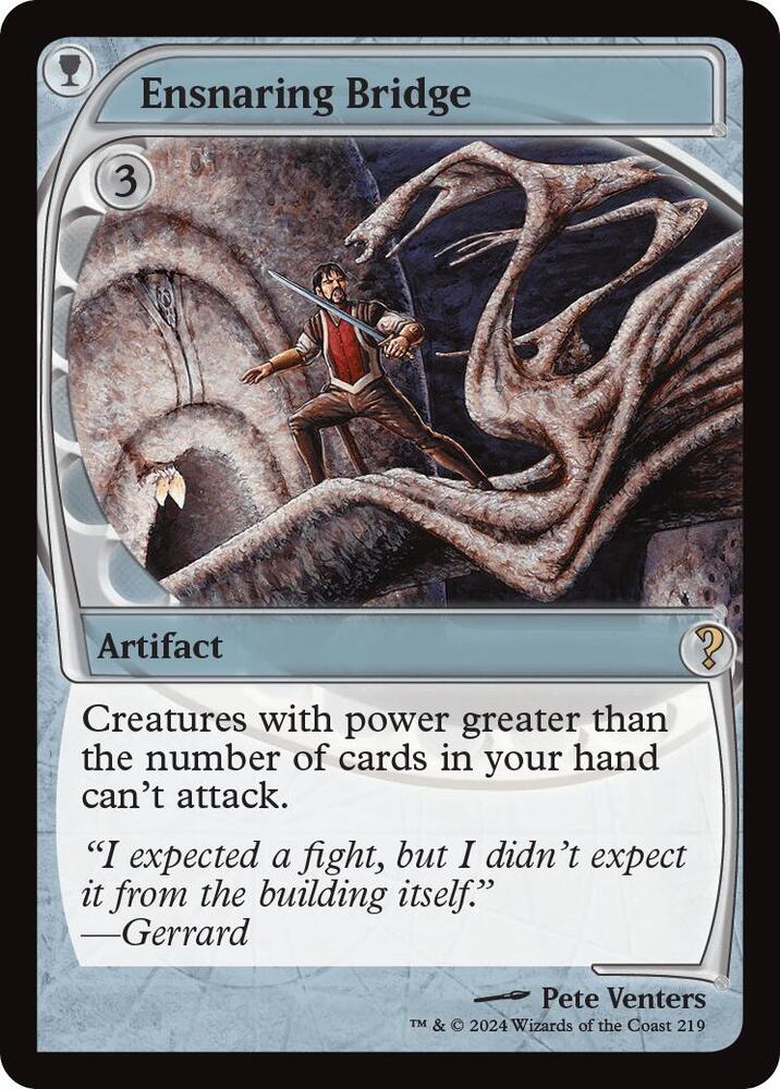 Ensnaring Bridge 219/390 (Mystery Booster 2)  - Future Sight | Good Games Modbury