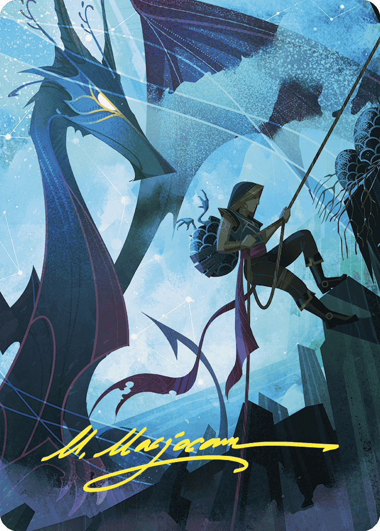 Hatching Plans Art Card (Gold-Stamped Signature) [Wilds of Eldraine Art Series] | Good Games Modbury