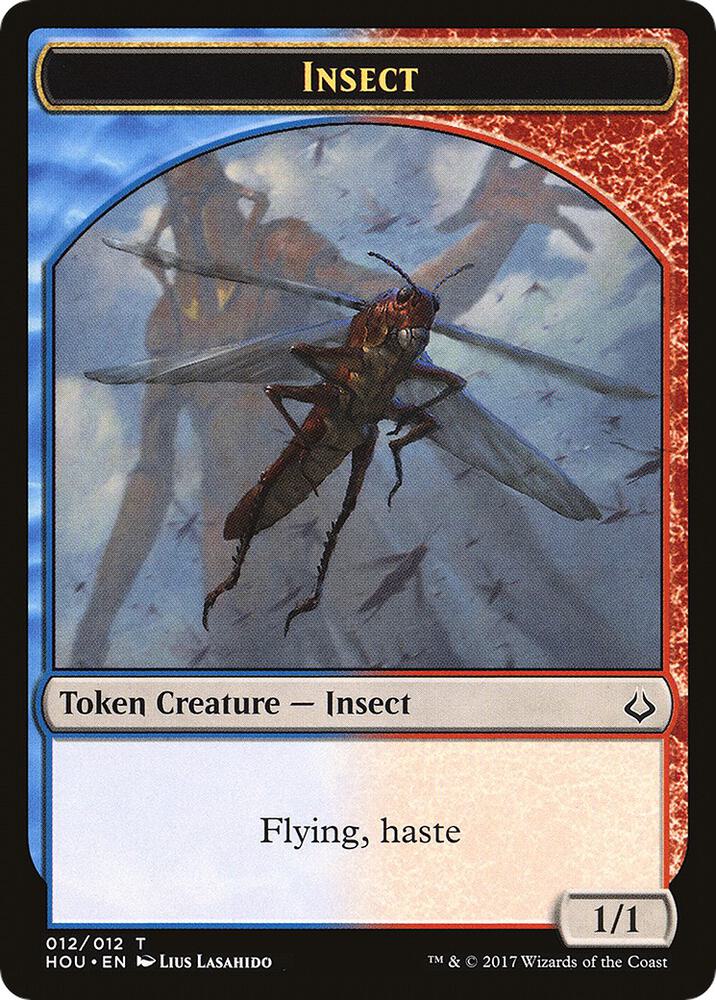 Insect Zombie Double Sided Token 12 // 20 (Hour of Devastation)  | Good Games Modbury