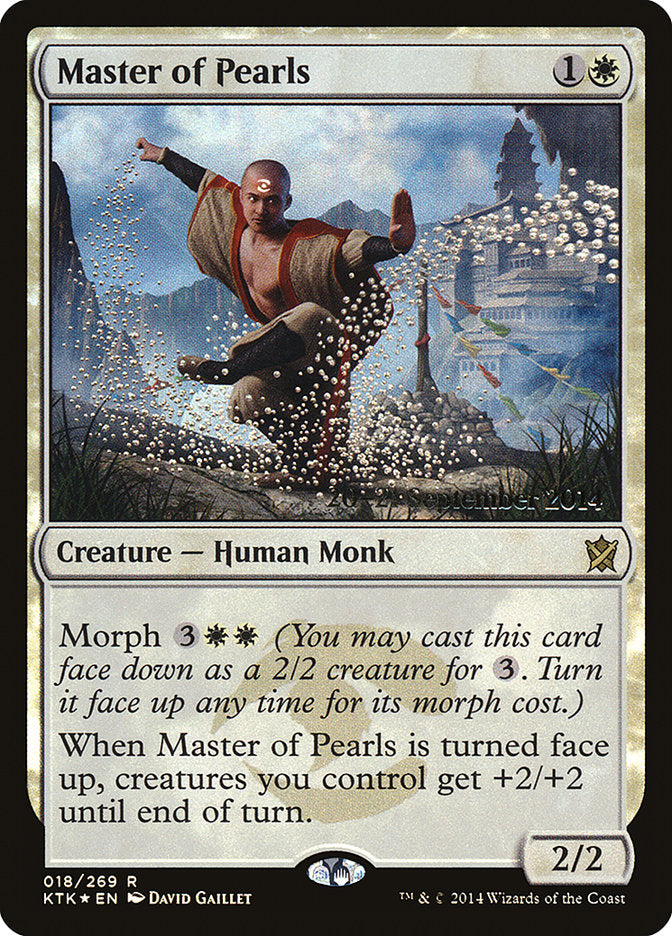 Master of Pearls [Khans of Tarkir Prerelease Promos] | Good Games Modbury