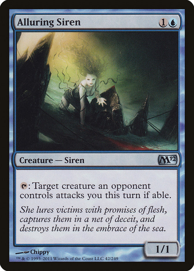 Alluring Siren 42/249 (Magic 2012 (M12))  | Good Games Modbury