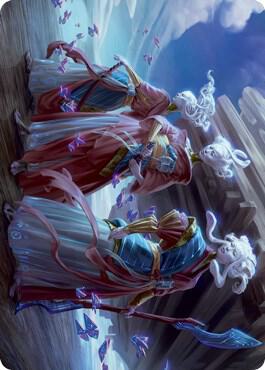 Guardians of Oboro Art Card 30 (Art Series: Kamigawa: Neon Dynasty)  | Good Games Modbury