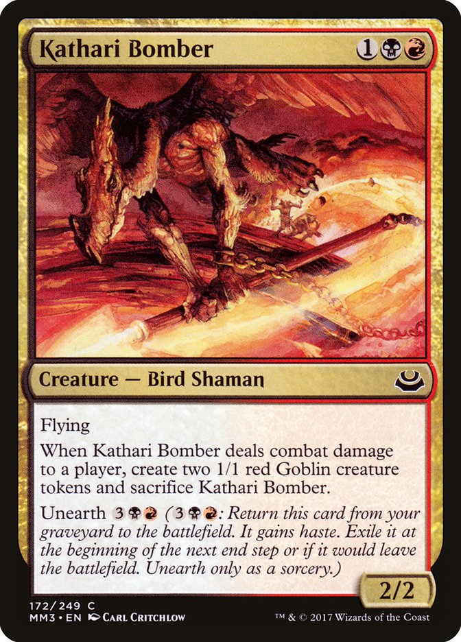 Kathari Bomber 172/249 (Modern Masters 2017)  - Foil | Good Games Modbury