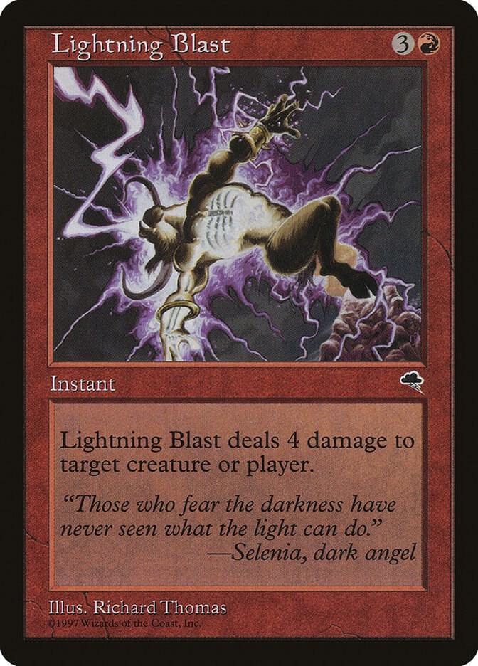 Lightning Blast 185/350 (Tempest)  | Good Games Modbury