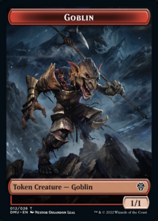 Goblin Token [Dominaria United Tokens] | Good Games Modbury