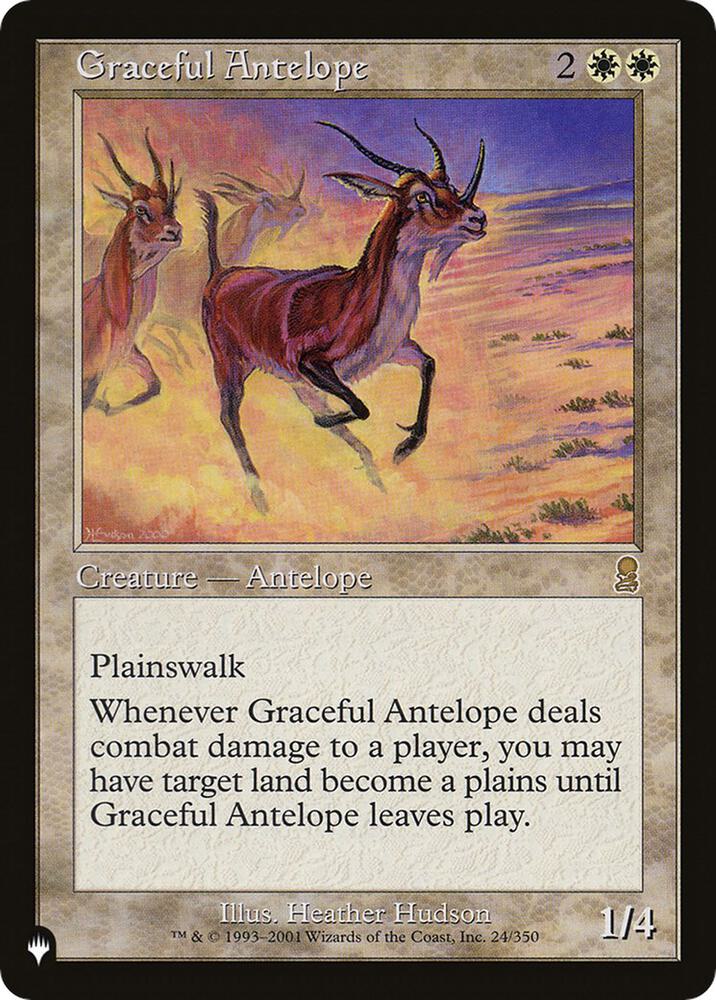 Graceful Antelope ODY-24/5075 (The List Reprints)  | Good Games Modbury