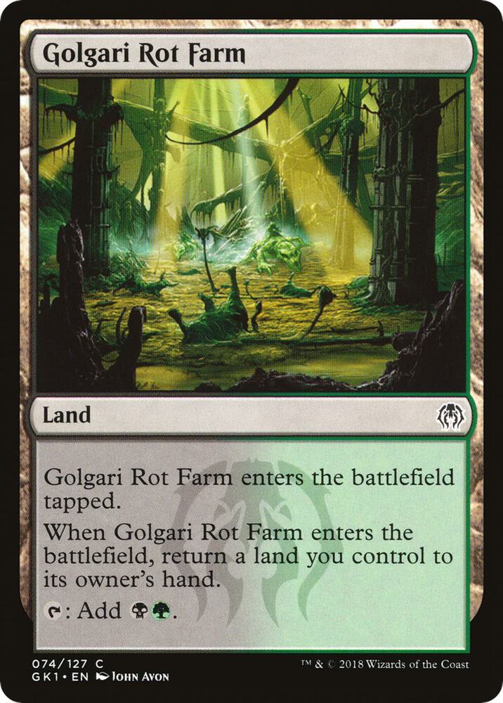Golgari Rot Farm 74/127 (Guilds of Ravnica: Guild Kits)  | Good Games Modbury