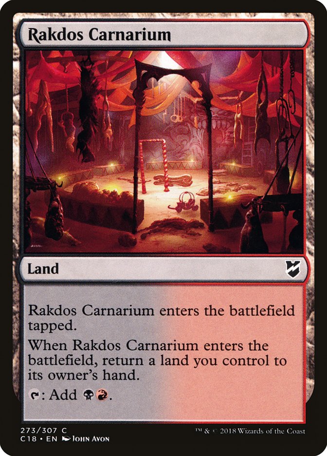 Rakdos Carnarium [Commander 2018] | Good Games Modbury