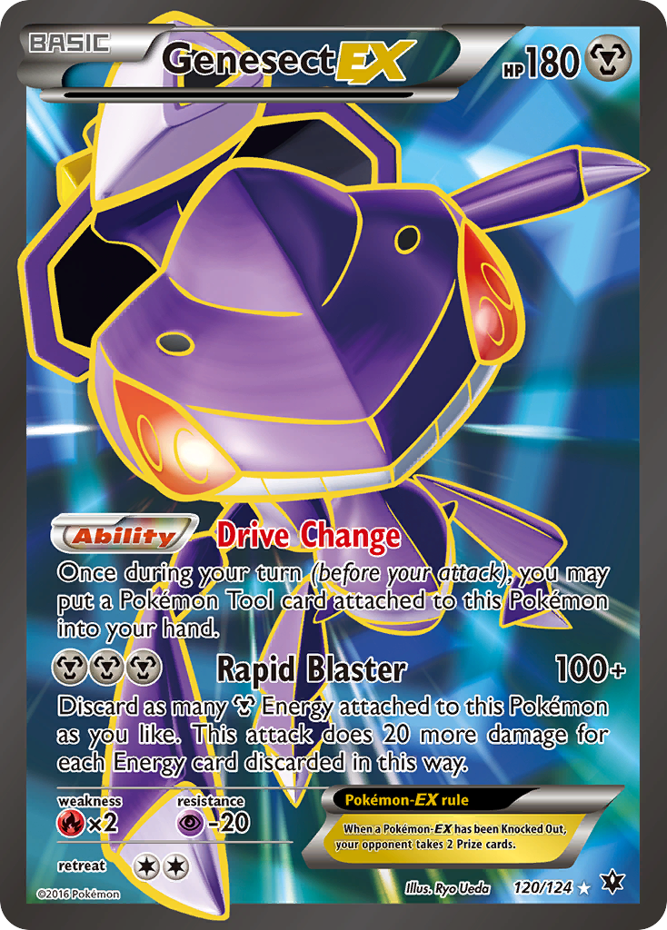 Genesect EX (120/124) [XY: Fates Collide] | Good Games Modbury