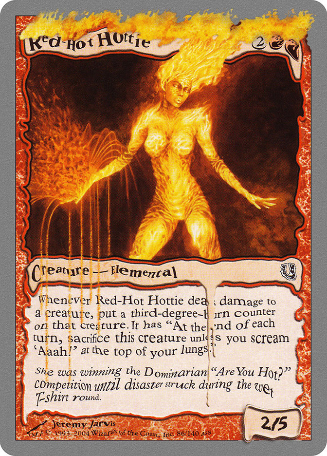 Red-Hot Hottie 86/140 (Unhinged)  | Good Games Modbury