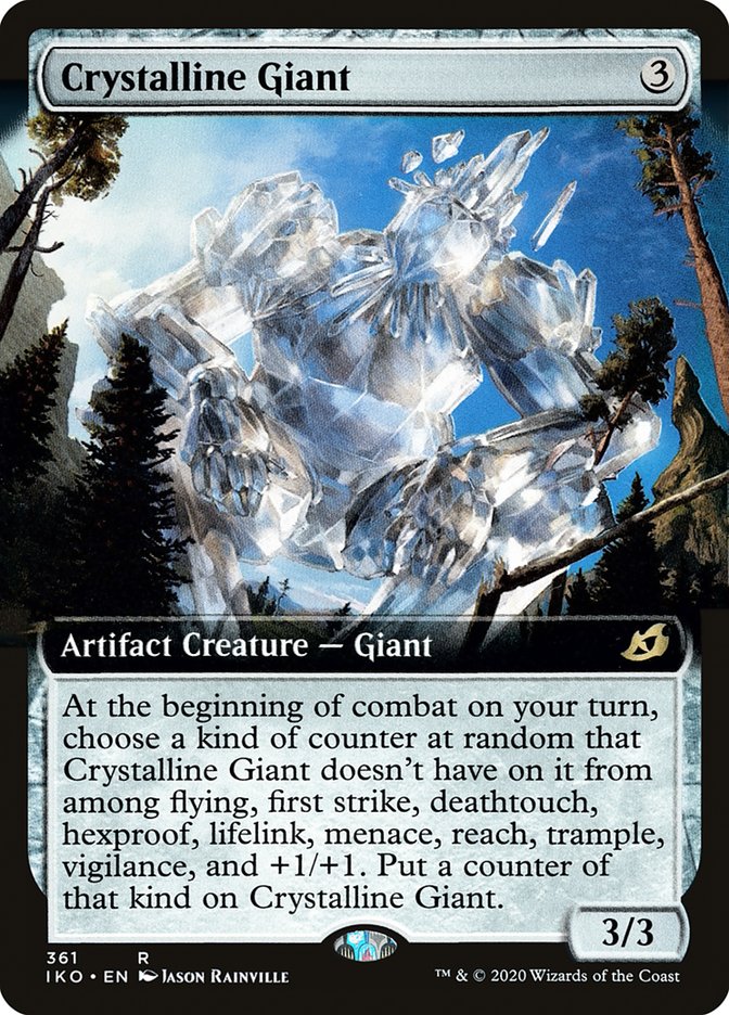 Crystalline Giant (Extended Art) [Ikoria: Lair of Behemoths] | Good Games Modbury