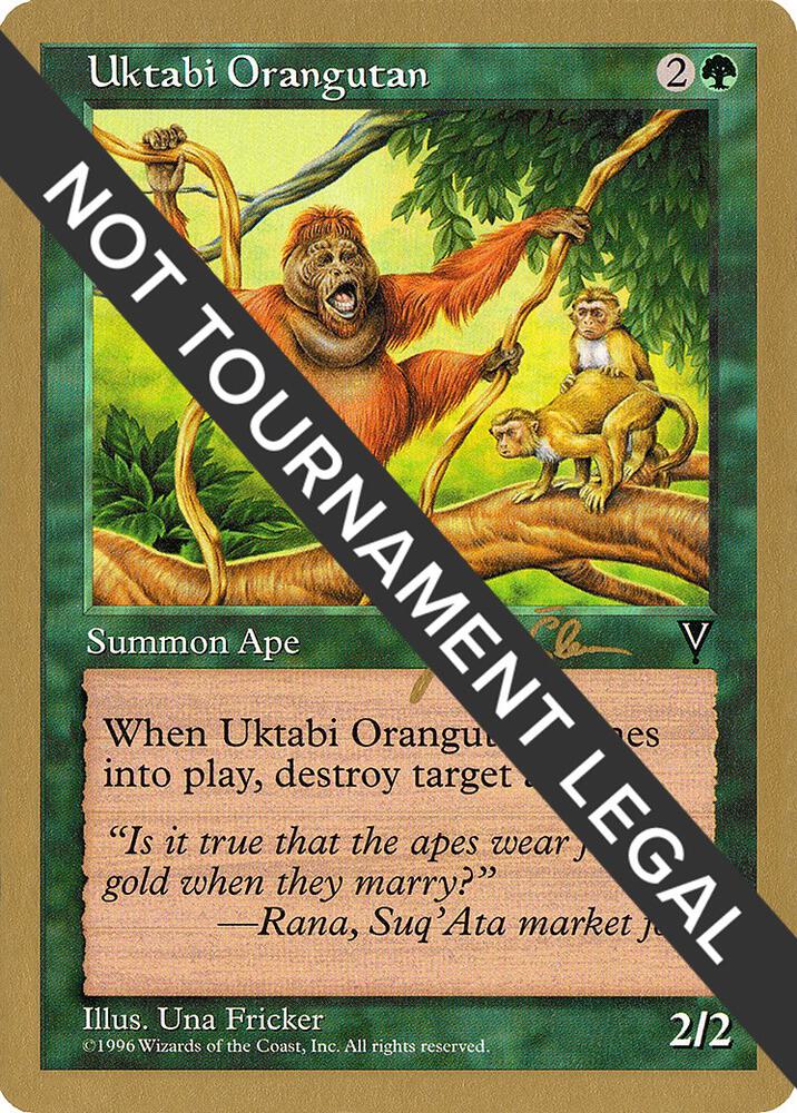 Uktabi Orangutan 1997 Jakub Slemr VIS js123/131 (World Championship Decks)  | Good Games Modbury