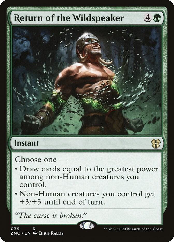 Return of the Wildspeaker 79/142 (Commander: Zendikar Rising)  | Good Games Modbury